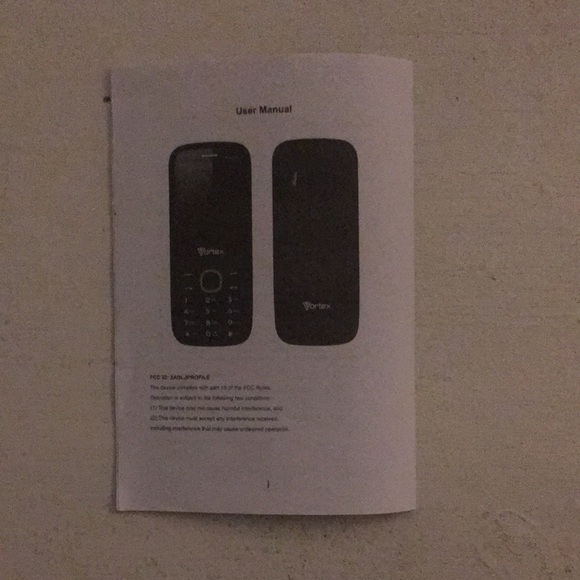 VORTEX SELL PHONE ( phone color is black) - Picture 8 of 11